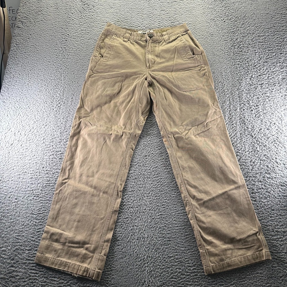 Mountain Khakis Pant Mens 30x32 Brown Cotton Khakis Straight‎ Workwear Utility